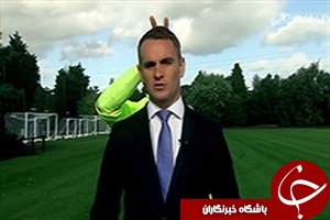 شوخی خنده دار بازیکنان چلسی با خبرنگار + فیلم