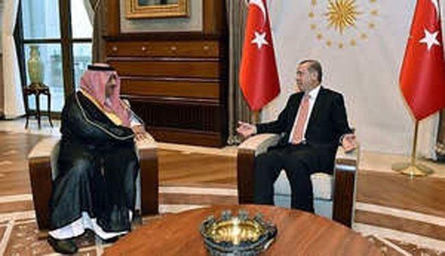 تأکید اردوغان و بن نایف آل سعود بر لزوم گسترش همکاری&zwnj;ها