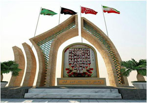 ساخت یادمان 113شهیددانش آموزی درآمل