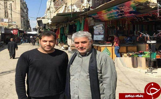 تصویری جدید از حضور حاتمی کیا در سوریه