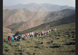 همایش کوهنوردی مربیان پیشتاز در مهاباد