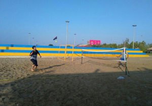 رشته بدمینتون ساحلی راه&zwnj;اندازی شد + تصاویر