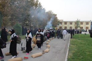 بازدید دانشجویان نوورود از مناطق عملیاتی و بیمارستان صحرایی