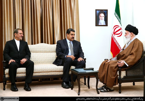دیدار رئیس جمهوری ونزوئلا با رهبر معظم انقلاب