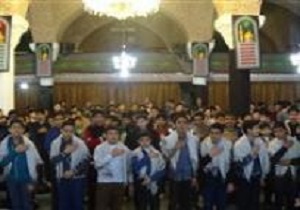 برگزاری يادواره شهدای دانش آموزی درشهرستان خوی