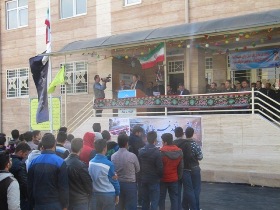 برگزاری مانور پدافند غیرعامل در هنرستان شهید بهشتی ابهر