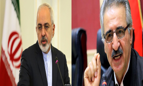 مسئول اجرایی دفتر سیاسی کردستان عراق با ظریف دیدار کرد