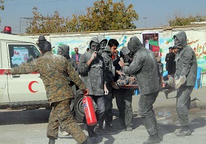 برگزاری رزمایش پدافند غیرعامل در فرخشهر