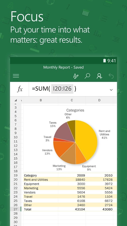 Microsoft Excel