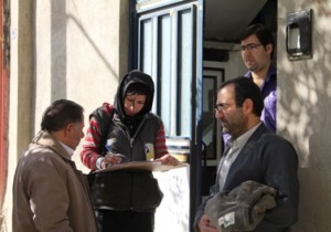 شرکت در مرحله دوم سرشماری در ایوان