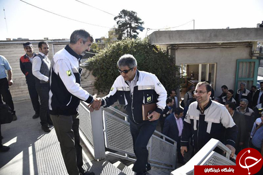 دیدار مدیرعامل شرکت بهره برداری مترو تهران با راهبران خط 5 مترو
