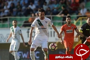 شکست آنالیااسپور مقابل کاسیم پاشا/شهباززاده بازهم بازی نکرد