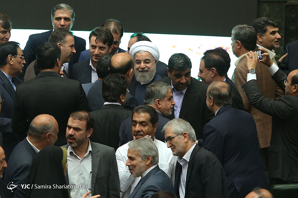 روحانی: بعضی&zwnj;ها فساد را بزرگ می&zwnj;کنند/ اعلام اسامی موافقان و مخالفان دانش&zwnj;آشتیانی + فیلم