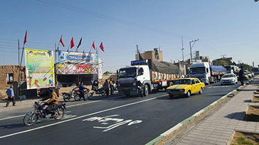 کاروان موکب امامزاده ولی بن کاظم کاشان کربلایی شد