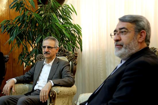 دیدار رئیس اجرائی دفتر سیاسی اتحادیه میهنی کردستان عراق با وزیر کشور