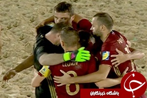 گلهای فوتبال ساحلی روسیه 10 _ 6 مصر + فیلم