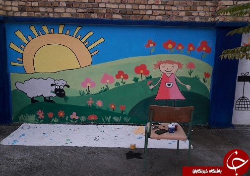 دانشجویان به کمک دانش آموزان استثنایی آمدند