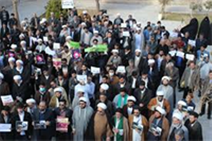 برگزاری اجتماع بزرگ طلاب در حوزه امام صادق(ع) زاهدان