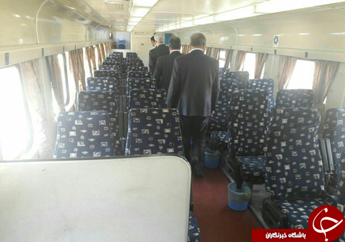 قطار محلی زاهدان- فهرج- بم- کرمان راه&zwnj;اندازی شد+ تصاویر