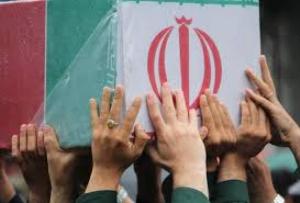 پیکرشهید مدافع حرم در اندیمشک تشییع شد.