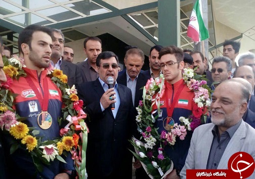 استقبال از قهرمانان کاراته جهان