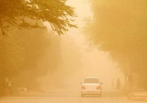 بحران گرد و غبار در استان کرمانشاه