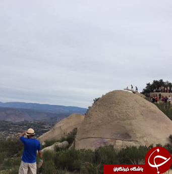 نترسید نمی افتید/طاقچه ترسناک/تخته پرش سنگی + تصاویر/تخته سنگ باور نکرردنی