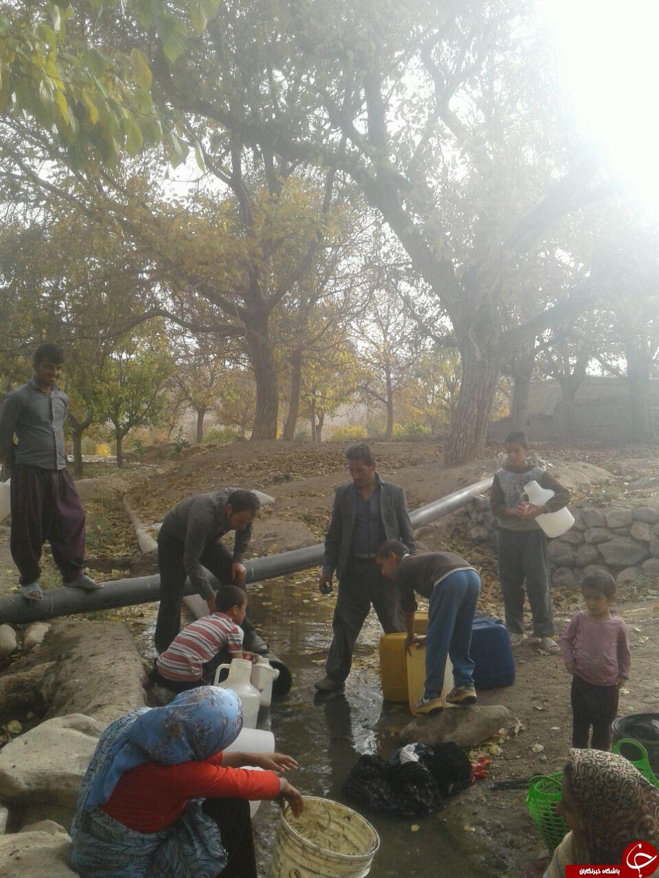 بحران بی&zwnj;آبی در روستای ارگ نوجوی + فیلم و تصاویر