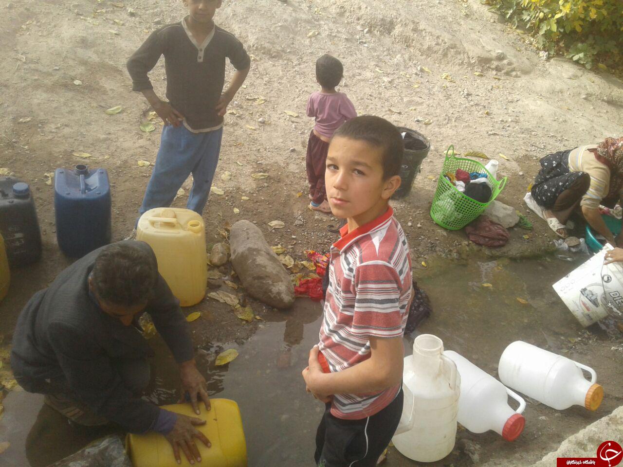 بحران بی&zwnj;آبی در روستای ارگ نوجوی + فیلم و تصاویر
