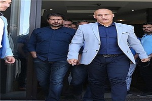 حضور منصوریان در نشست هیئت مدیره استقلال
