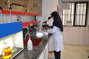 راه اندازی آزمایشگاه آب شرب روستاهای خاتم
