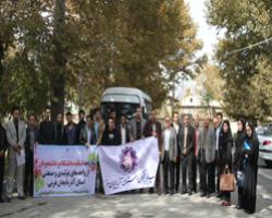 بازدید دانشجویان دانشگاه ارومیه از کارخانه قند