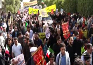 برگزاری مراسم 13 آبان در اهواز + فیلم