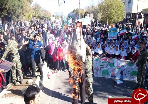 خروش استکبار ستیزی مردم تاکستان
