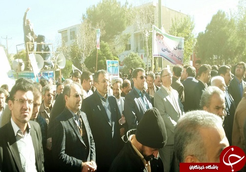 خروش استکبار ستیزی مردم تاکستان