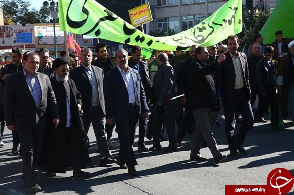 راهپیمایی باشکوه ۱۳ آبان در سراسر آذربایجان&zwnj;غربی برگزار شد+تصاویر