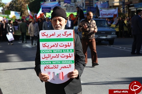 راهپیمایی باشکوه ۱۳ آبان در سراسر آذربایجان&zwnj;غربی برگزار شد+تصاویر