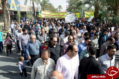 طبس در ۱۳ آبان یکپارچه فریاد بود