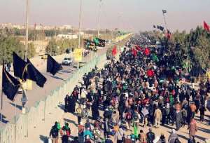 تجمع عظیم زائران اربعین حسینی در یزد