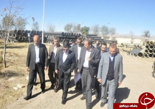 بهره برداری از مخزن آب آشامیدنی ناحیه شهری مهرگان