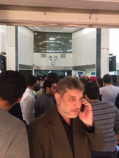 گزارش تصویری حضور هواداران و پیشکسوتان فوتبال و برخی مسئولان استقلال در بیمارستان ایرانمر