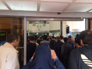 گزارش تصویری حضور هواداران و پیشکسوتان فوتبال و برخی مسئولان استقلال در بیمارستان ایرانمر