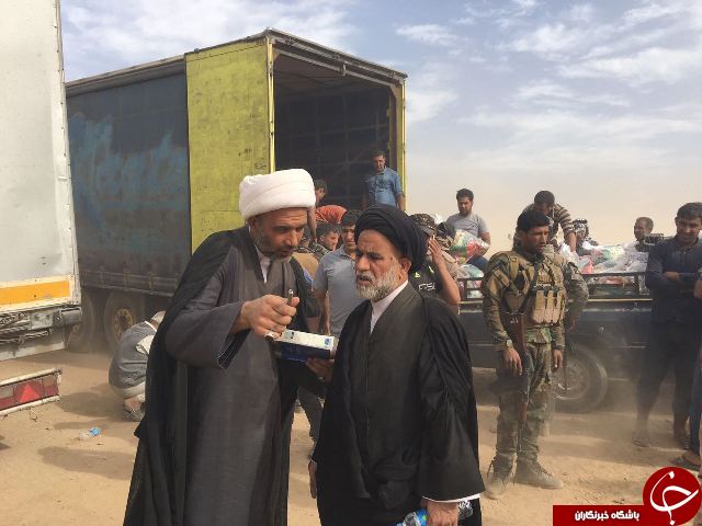 کمک&zwnj;های آیت&zwnj;الله سیستانی به روستاهایی در نینوا + تصاویر