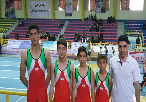 تیم ژیمناستیک اردبیل مقام چهارم کشور را کسب کرد