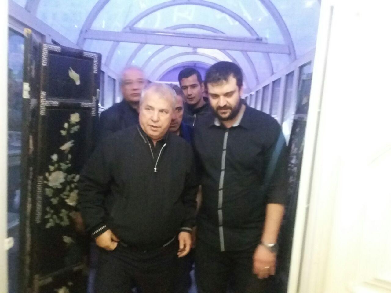 تصاویر بازیکنان استقلال در خانه پورحیدری