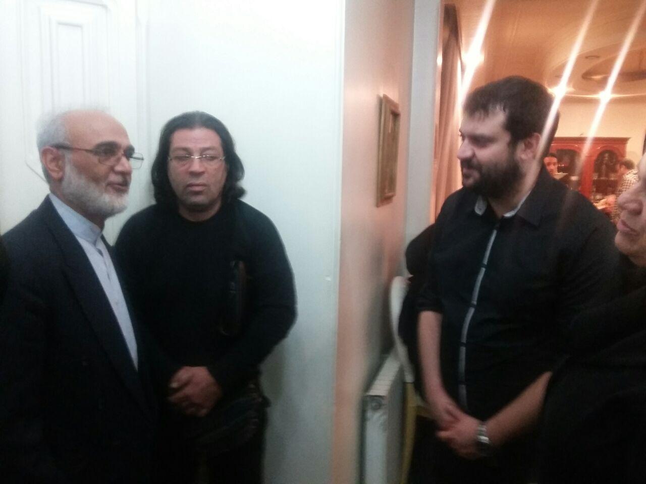 تصاویر بازیکنان استقلال در خانه پورحیدری
