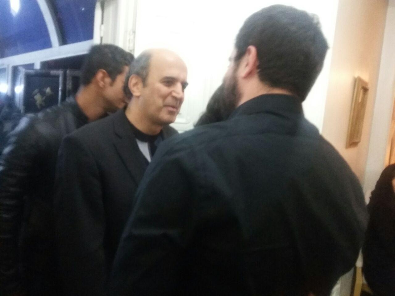 تصاویر بازیکنان استقلال در خانه پورحیدری