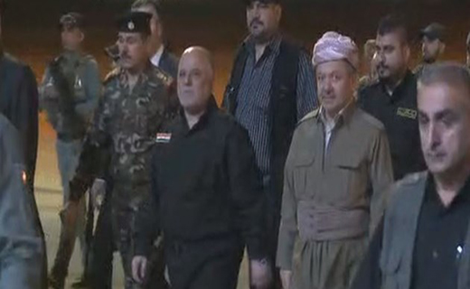 حیدر عبادی وارد شهر اربیل شد