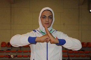 شهربانو منصوریان به مدال طلا رسید