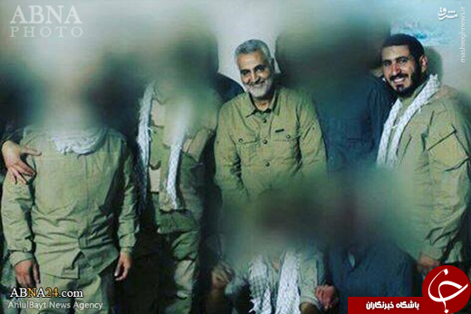 خطر شناسایی همراهان سردار سلیمانی در تصاویر تارشده +تصاویر